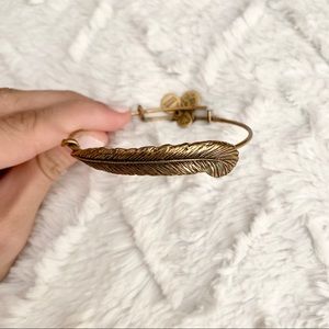 Feather Alex + Ani Bracelet